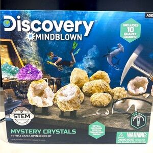 Discovery mindblown mystery crystals STEM
